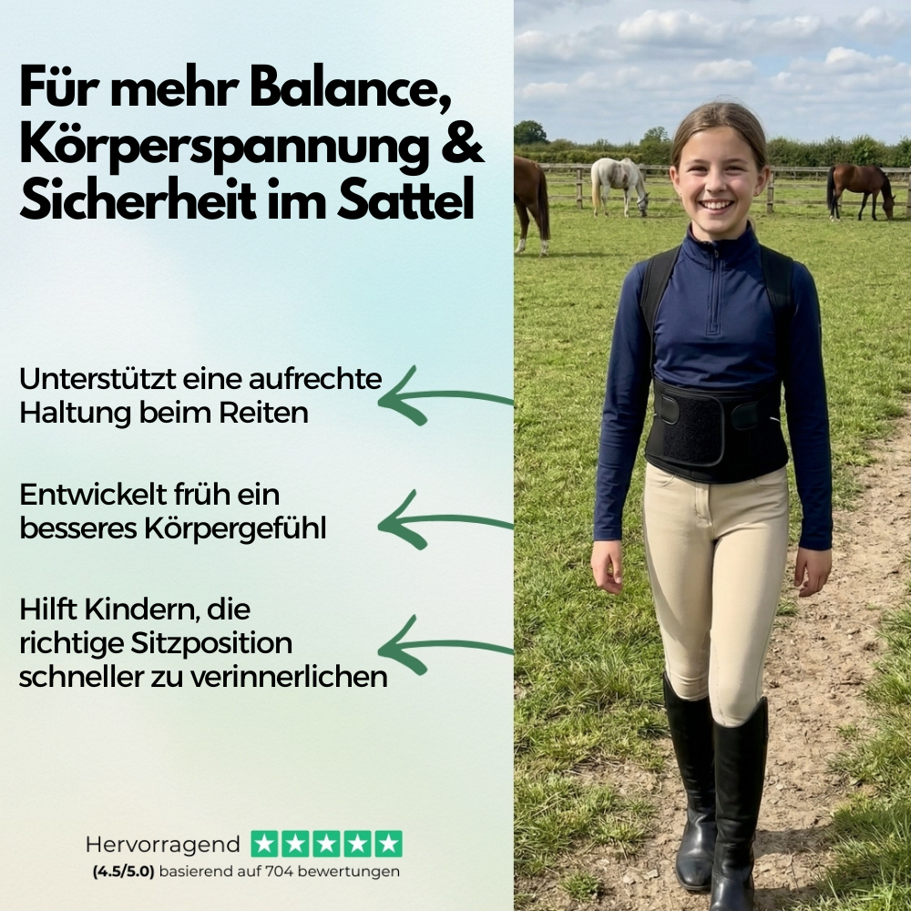 Riderform pro - for the perfect posture on the horse