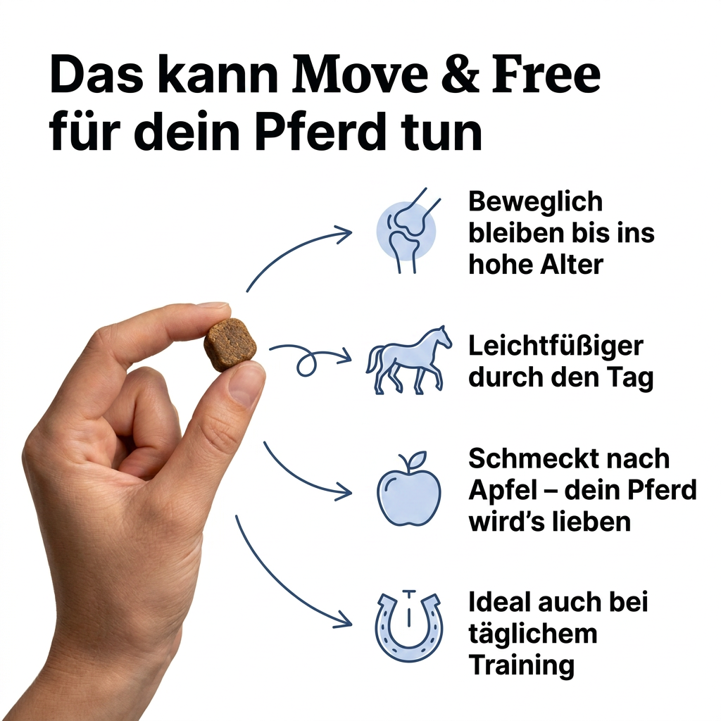 Move & Free Leckerlis — Beweglichkeit fürs Pferd