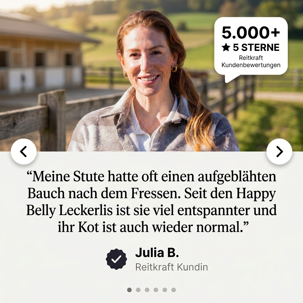 Happy Belly Leckerlis — Wohlfühlbauch fürs Pferd