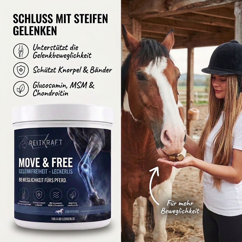 Move & Free Leckerlis — Beweglichkeit fürs Pferd