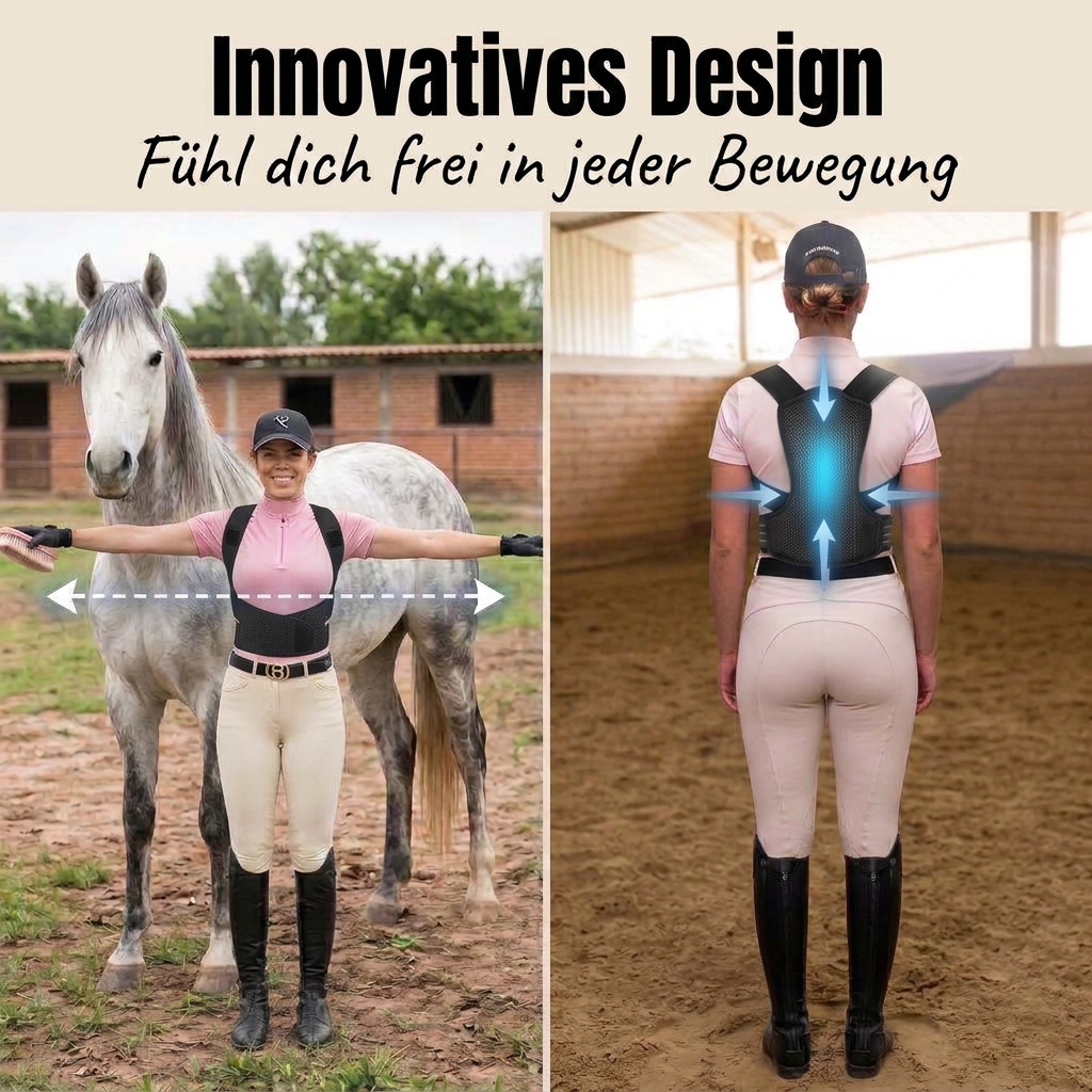 Riderform pro - for the perfect posture on the horse