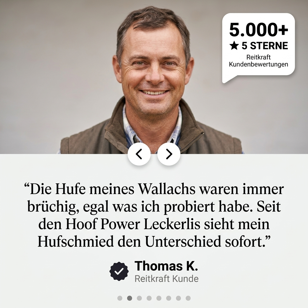 Hoof Power Leckerlis — Starke Hufe fürs Pferd