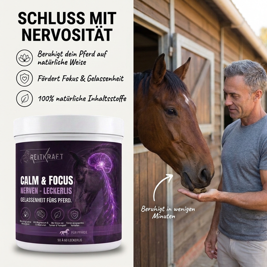 Calm & Focus Leckerlis - Gelassenheit fürs Pferd