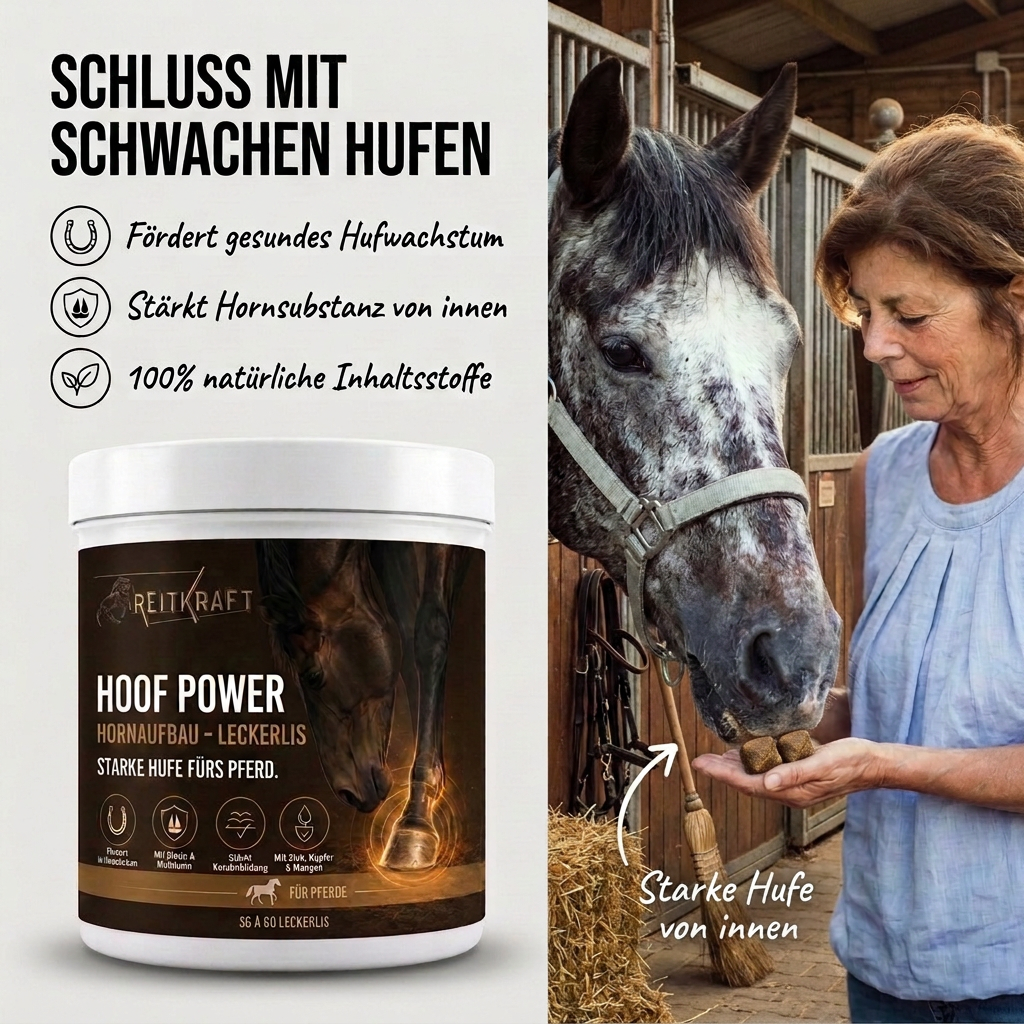 Hoof Power Leckerlis — Starke Hufe fürs Pferd